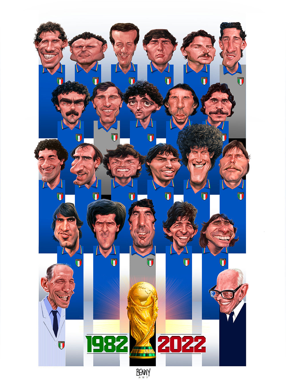 ITALIA 1982- 40° anniversario