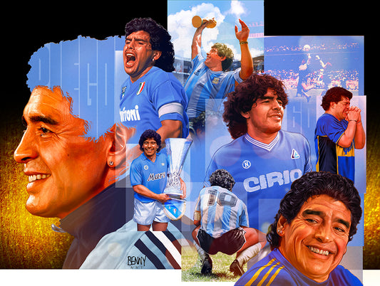 DIEGO ARMANDO MARADONA