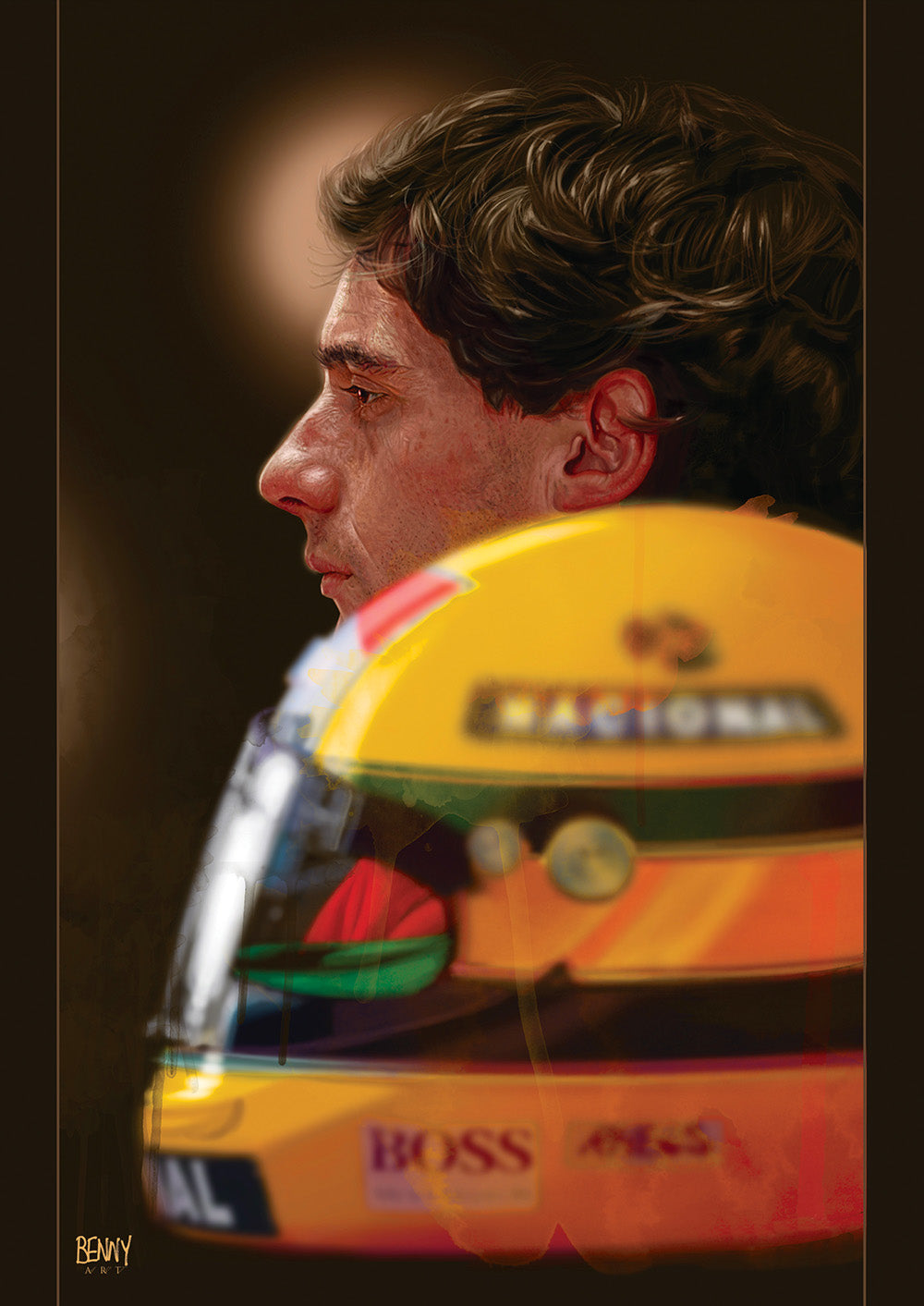 Di solito è difficile stabilire chi possa essere definito “il più grande”. Poi c’è Ayrton Senna, che ci rende sempre tutto più facile. Uno dei lavori a cui tengo di più in assoluto.